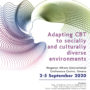 Adapting CBT to socially and culturally diverse 2-5 September 2020 Athens