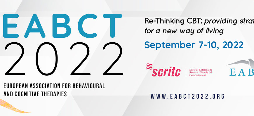 EABCT 2022 Annual Congress / 7-10th September 2022 / Barcelona.